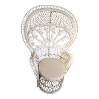 Emmanuelle armchair in rattan