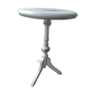 Aerogummed and revamped pedestal table
