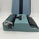 Olivetti Lettera 22 Blue typewriter