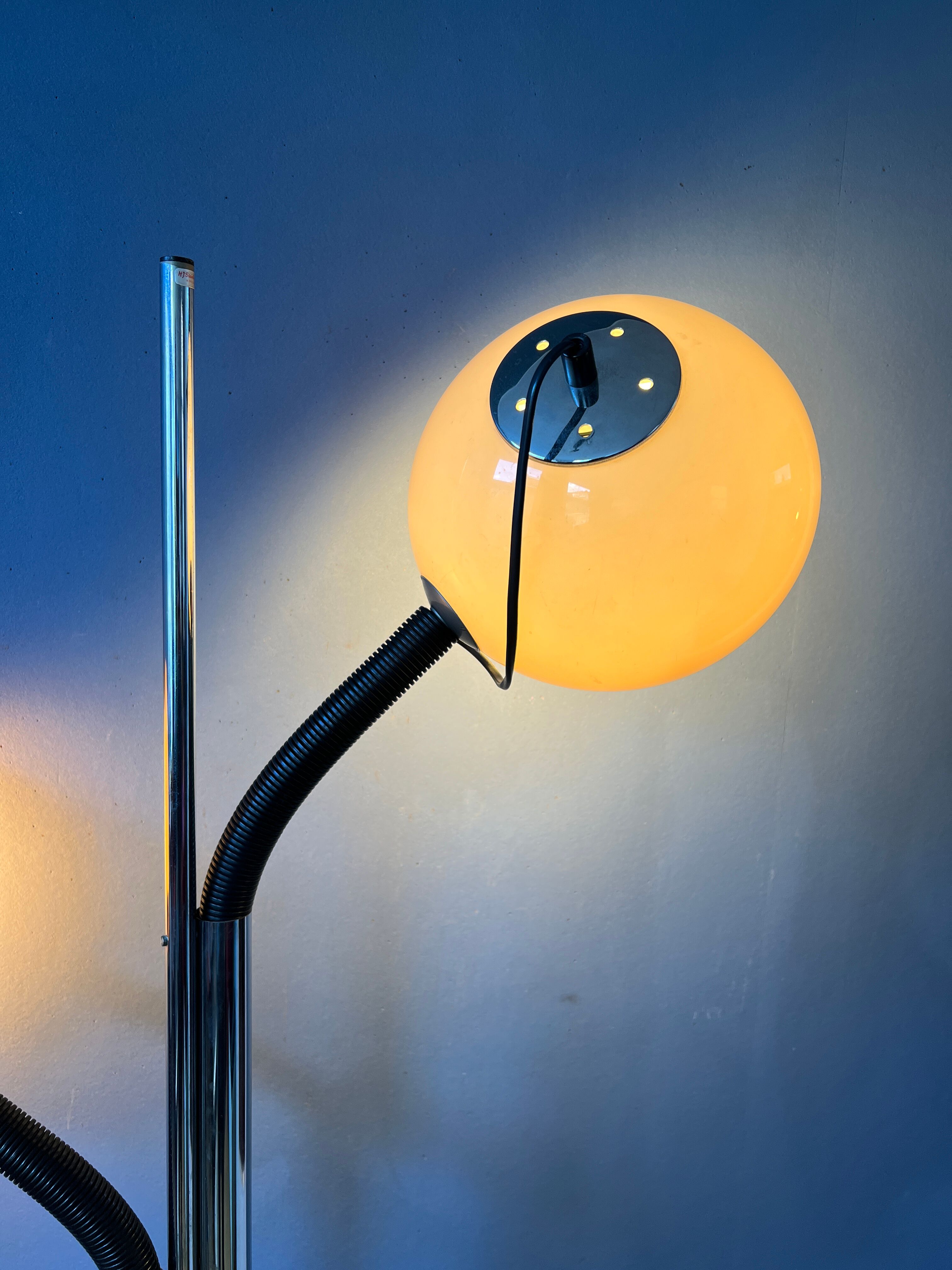 Mid century steinhauer space age mushroom floor lamp