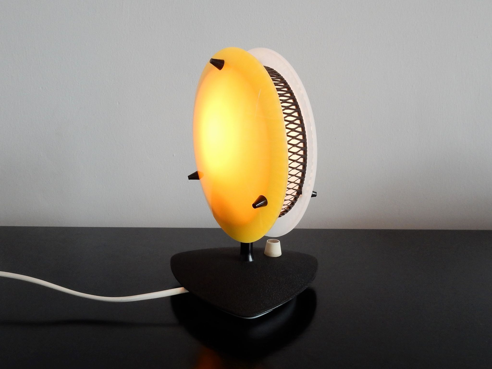 Dimmable Sonnenkind table lamp for Télé-Ambiance, France 1950's-1960's