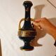 French Empire style vase from the 1920s by Jaget & Pinon