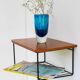 Vintage Floating Wall Shelf, Teak String Rack 60's Design