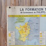 MDI school map "Territorial training in France"