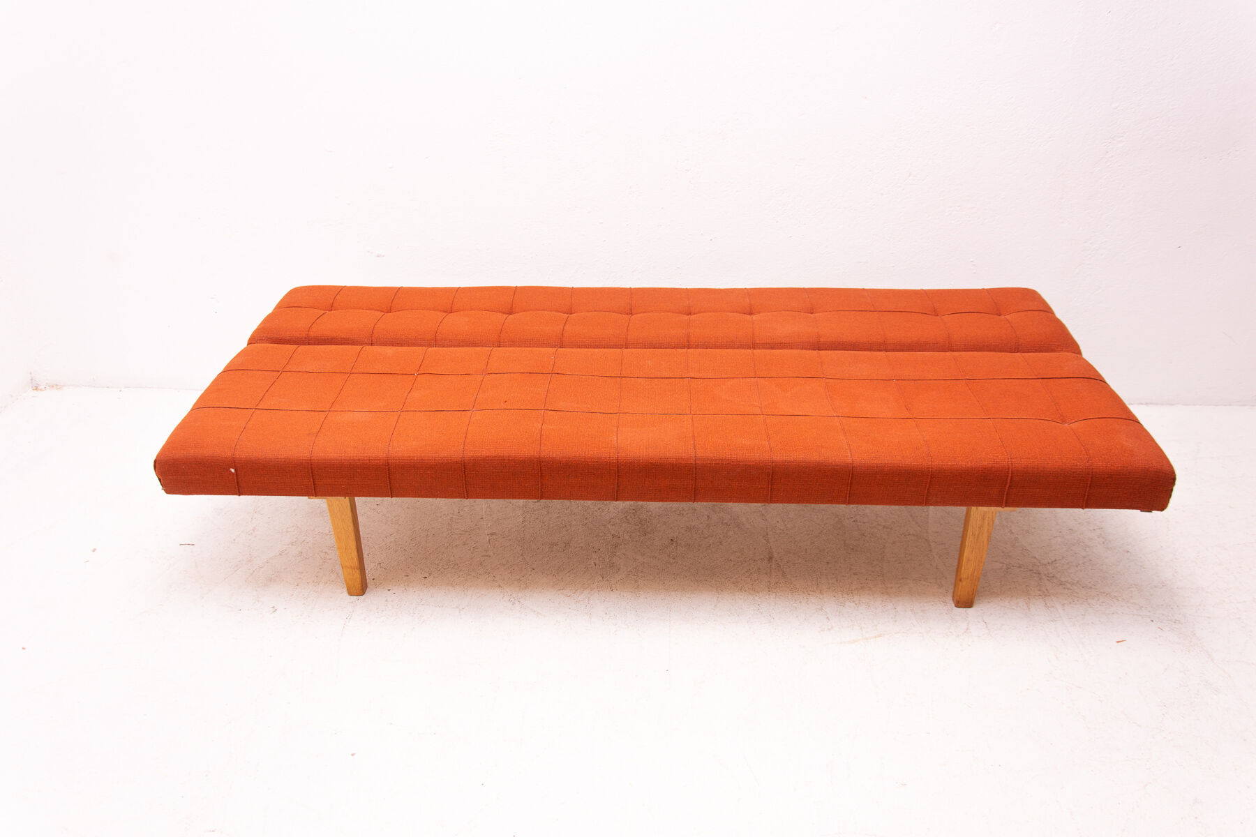 Mid century folding sofa-bench, 1960s, Czechoslovakia