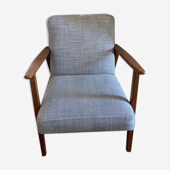 Fauteuil scandinave gris