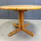 Rainer Daumiller style pine wood dining table, 1970s