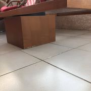 Table basse Roche Bobois designer Jp Cailleres plateau pivotant