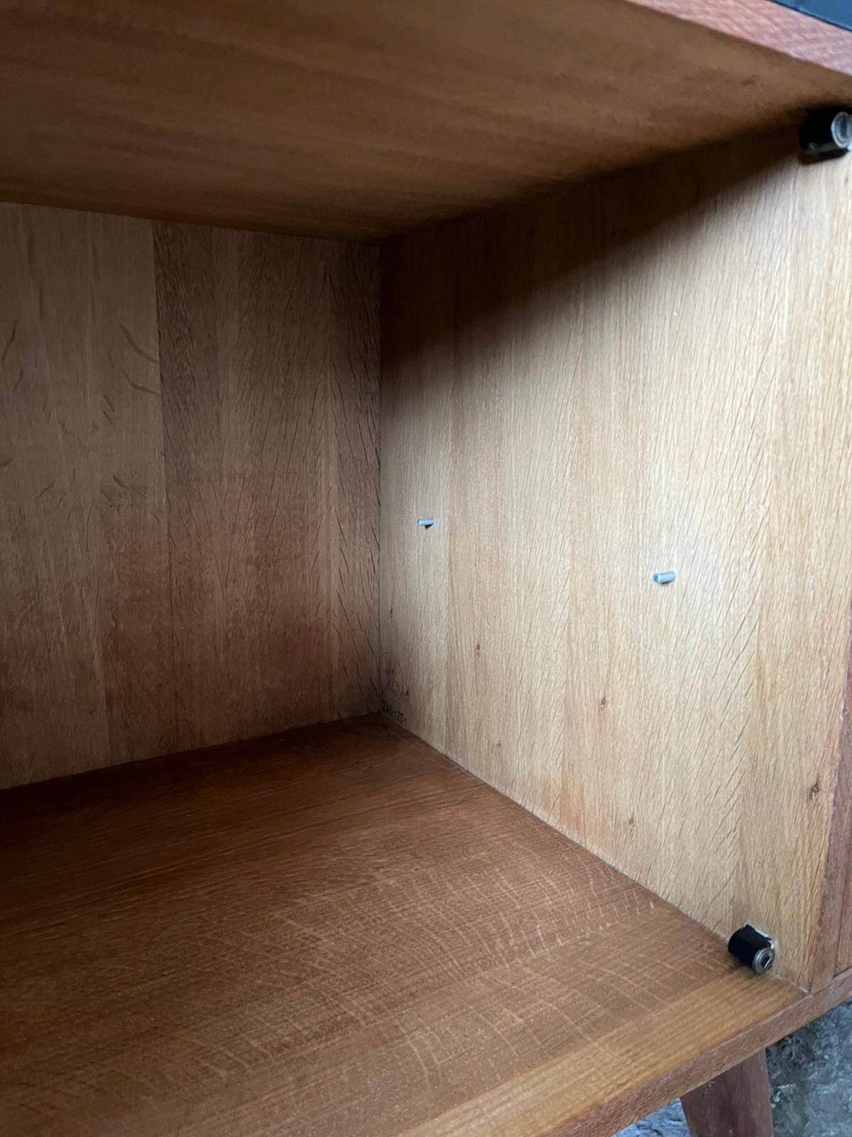 Oak high sideboard