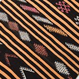 3x12 Pinstriped Kilim Runner Rug, 91x349Cm