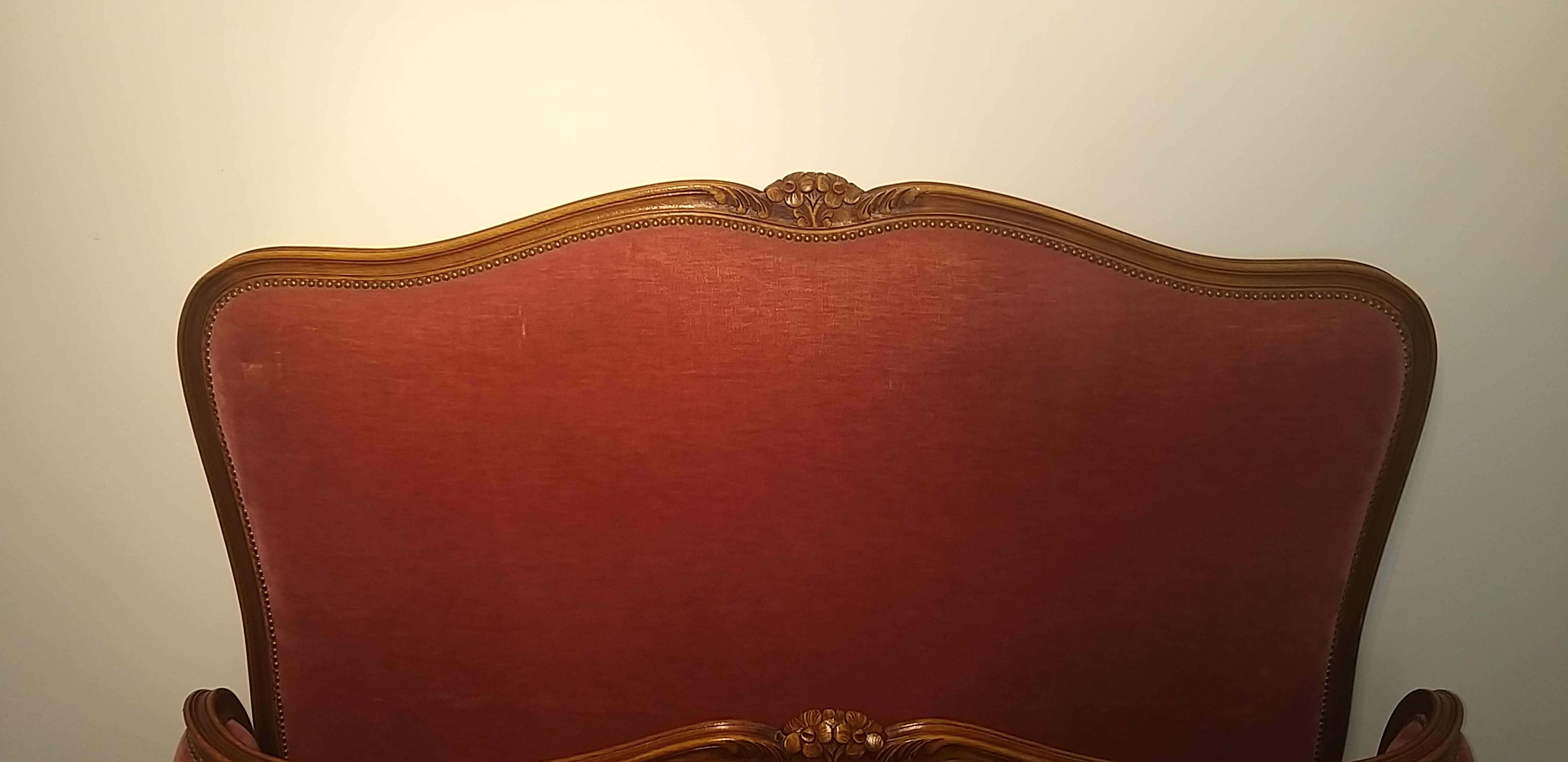 Li corbeille velour ras rose