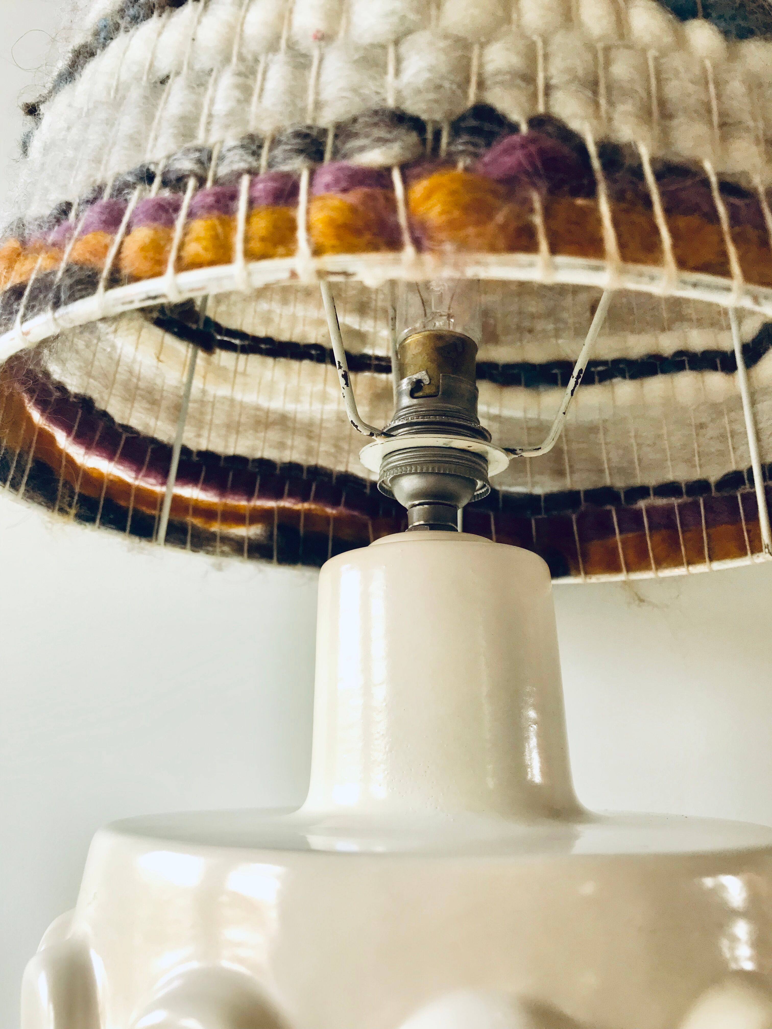 Vintage ceramic lamp