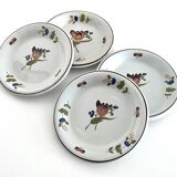 Set of 4 Saint Clement Plates