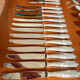 Christofle Perles, 72-piece cutlery set in silver-plated metal, excellent condition.
