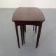 Danish Rosewood Nesting Tables, 1960s, Set of 3