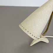 Original Modernist beige Metal Table Light by Cosack, Germany, 1960s