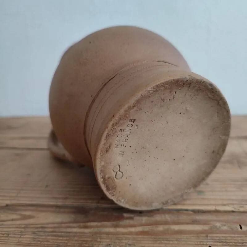 Vintage raw stoneware jug