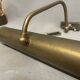 Industrial brass wall art picture lights