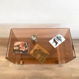 Table basse en plexiglas