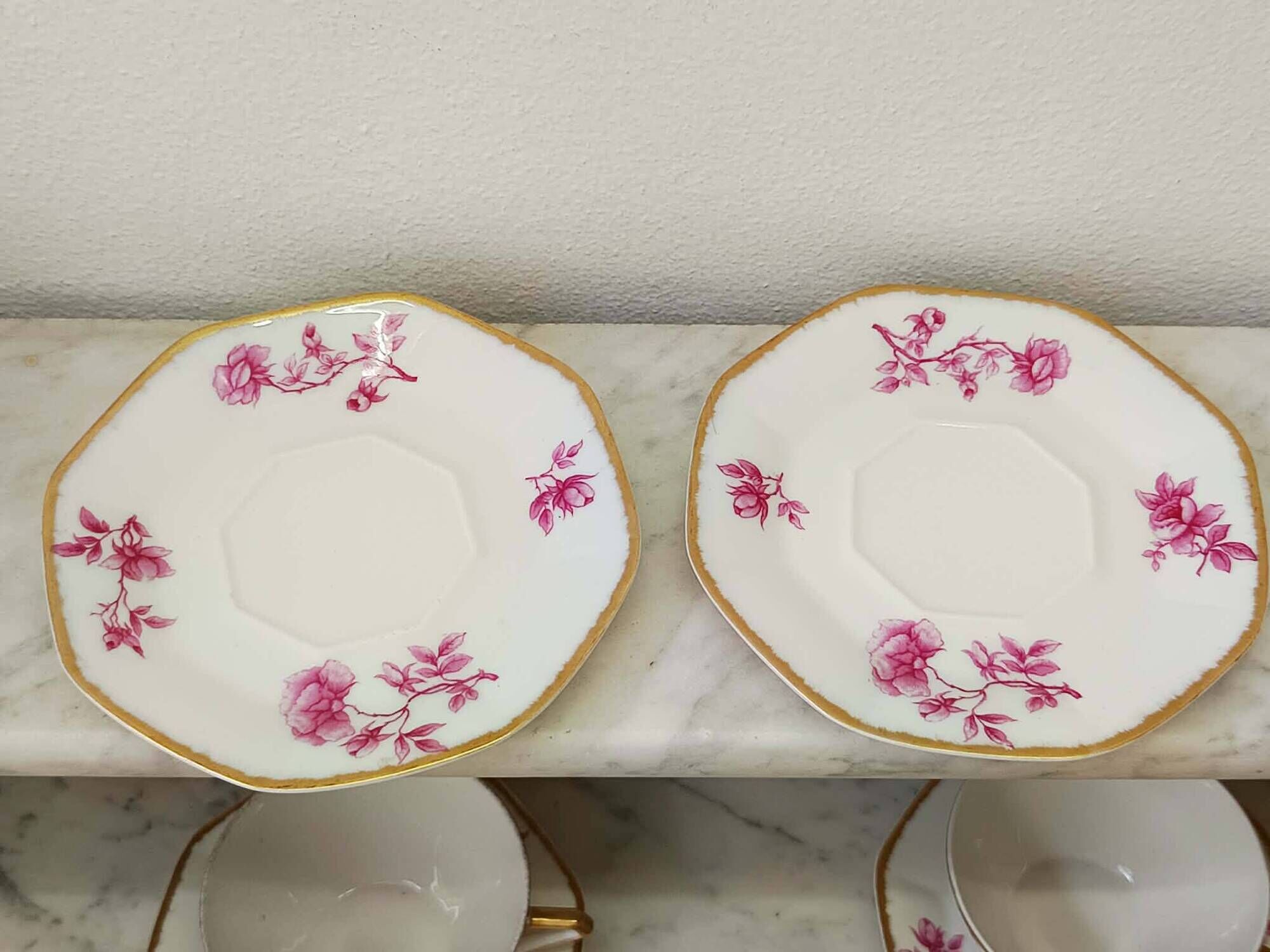 Limoges porcelain tea service Haviland Art Nouveau