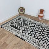 Handmade wool Berber rug 340 X 120 CM