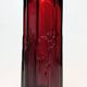Vintage Avon burgundy glass vase