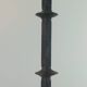 Vintage brutalist table candlestick handmade