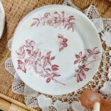Set of 14 deep flat and dessert plates with defect FT Jasmins Badonviller