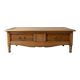 Wooden coffee table