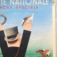 Original poster Loterie Grand Prix de Paris 1937 - Derouet Grilleres