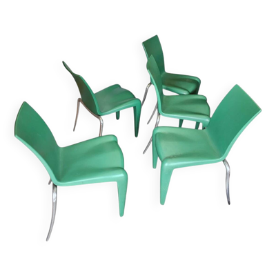 5 x chaise Louis 20 par Philippe Starck pour Vitra / années 1990