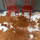 2 bistro chairs