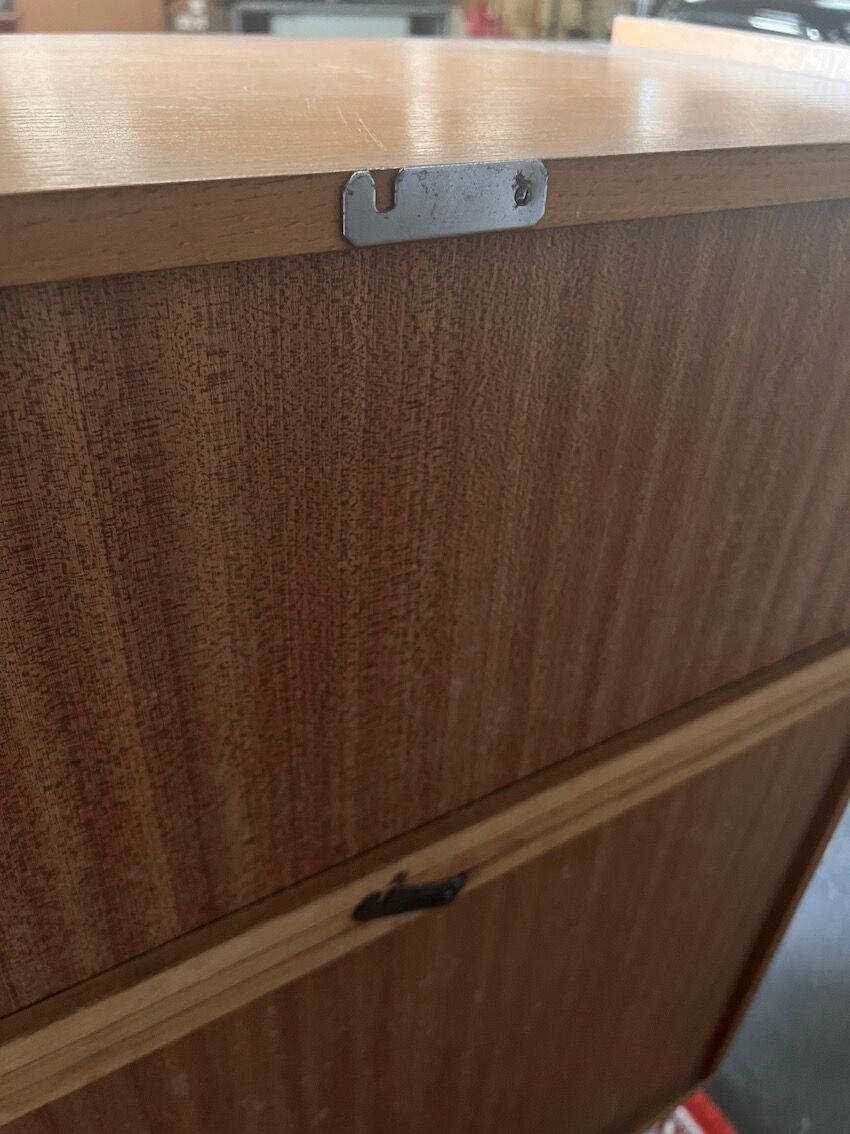 Modular vintage showcase library modernist style / Minvielle - 50s/60s