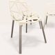 Set of 4 Chair One Cream Chairs – Magis (Louvre Origin)