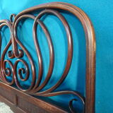 Double wooden headboard turned J & J kohn