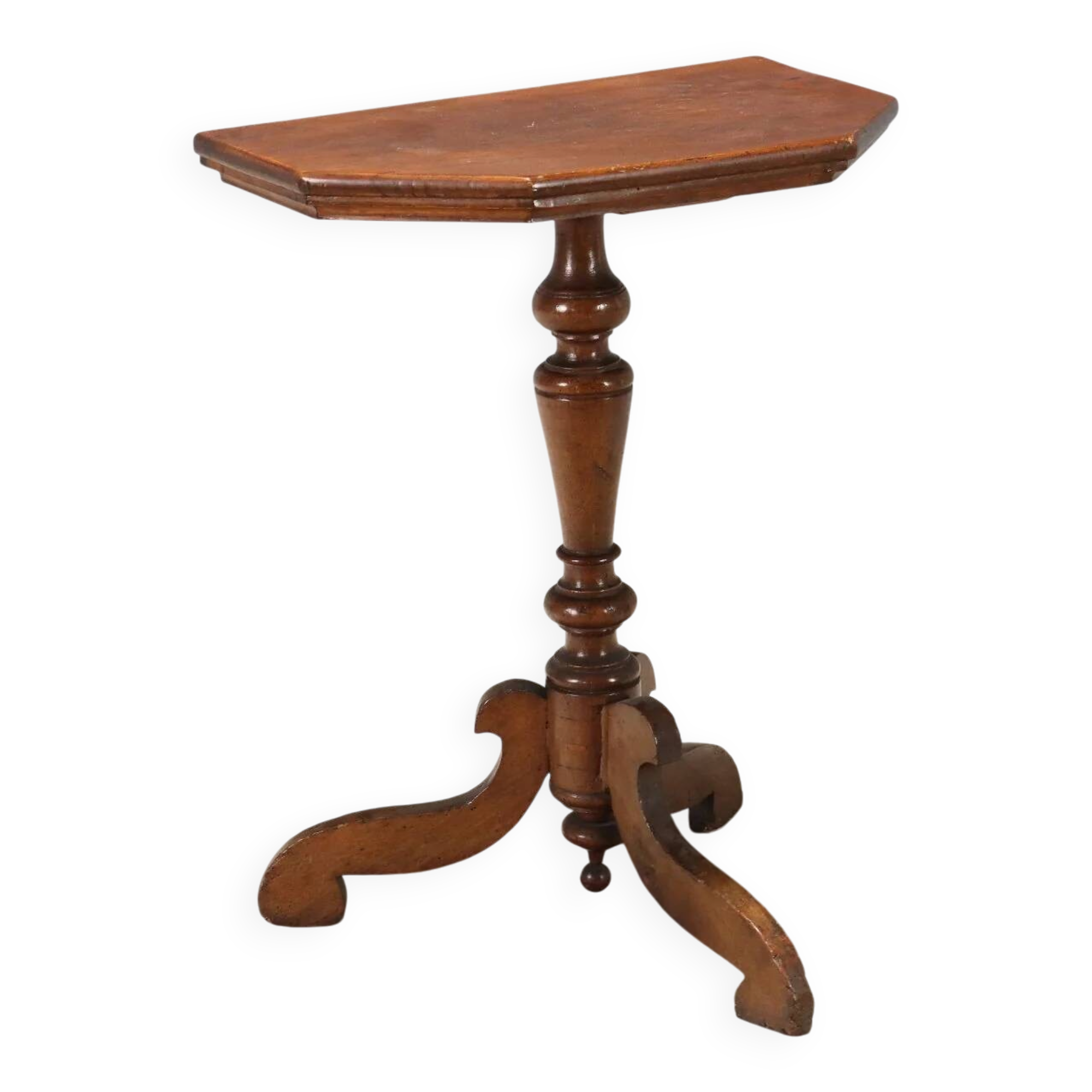 Console Louis-Philippe en noyer