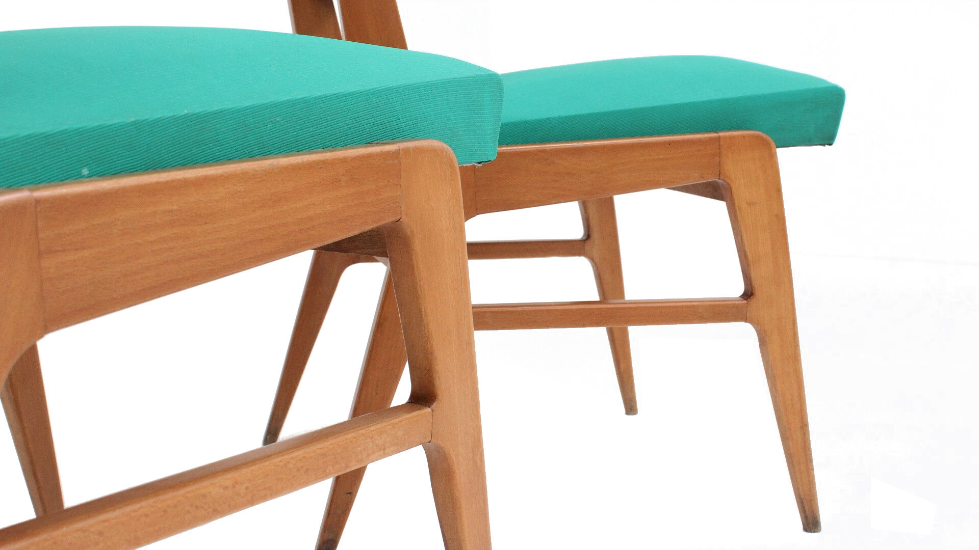 Mid century french dining chairs 1950