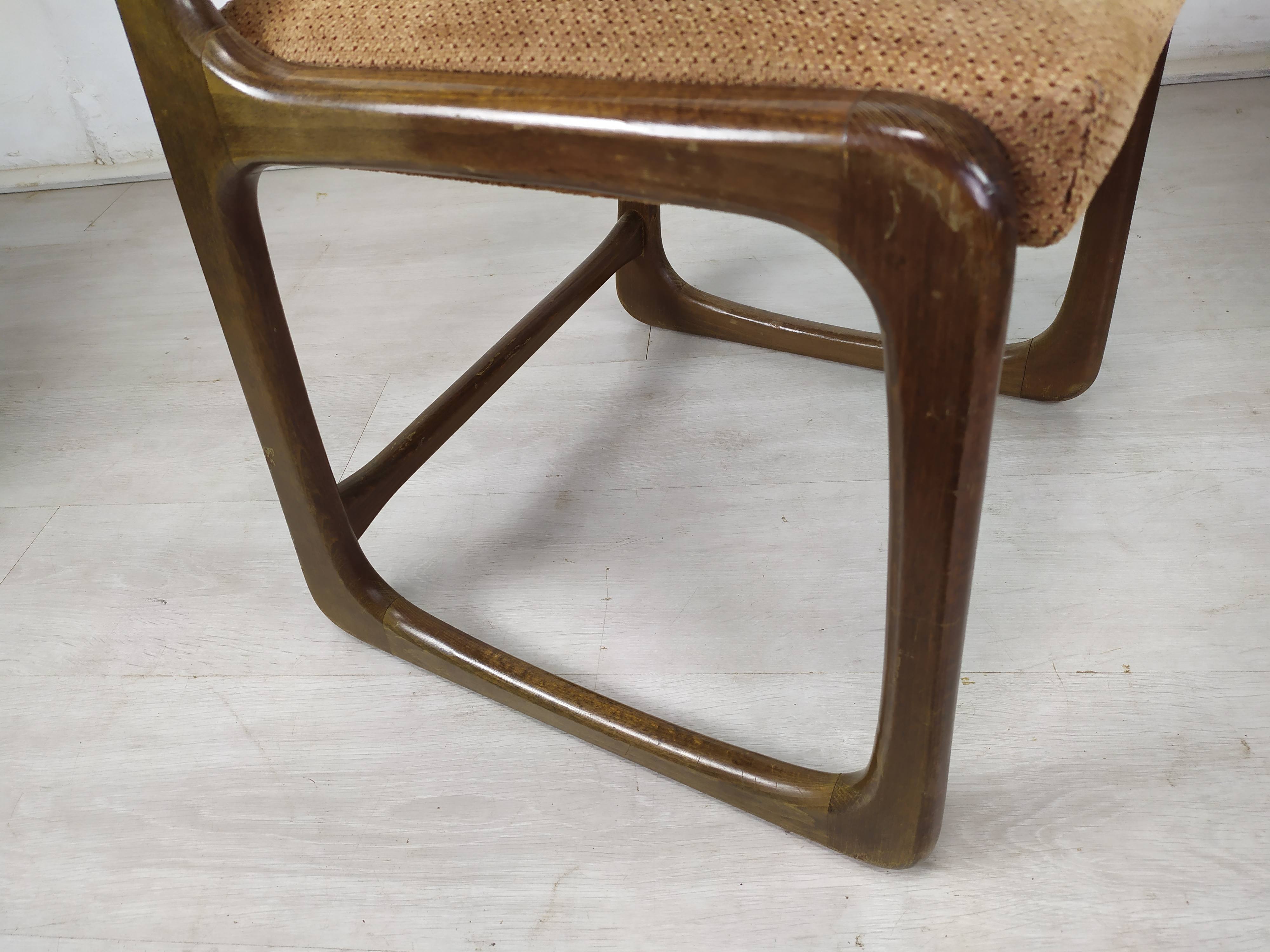 4 baumann sleigh chairs