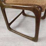 4 baumann sleigh chairs