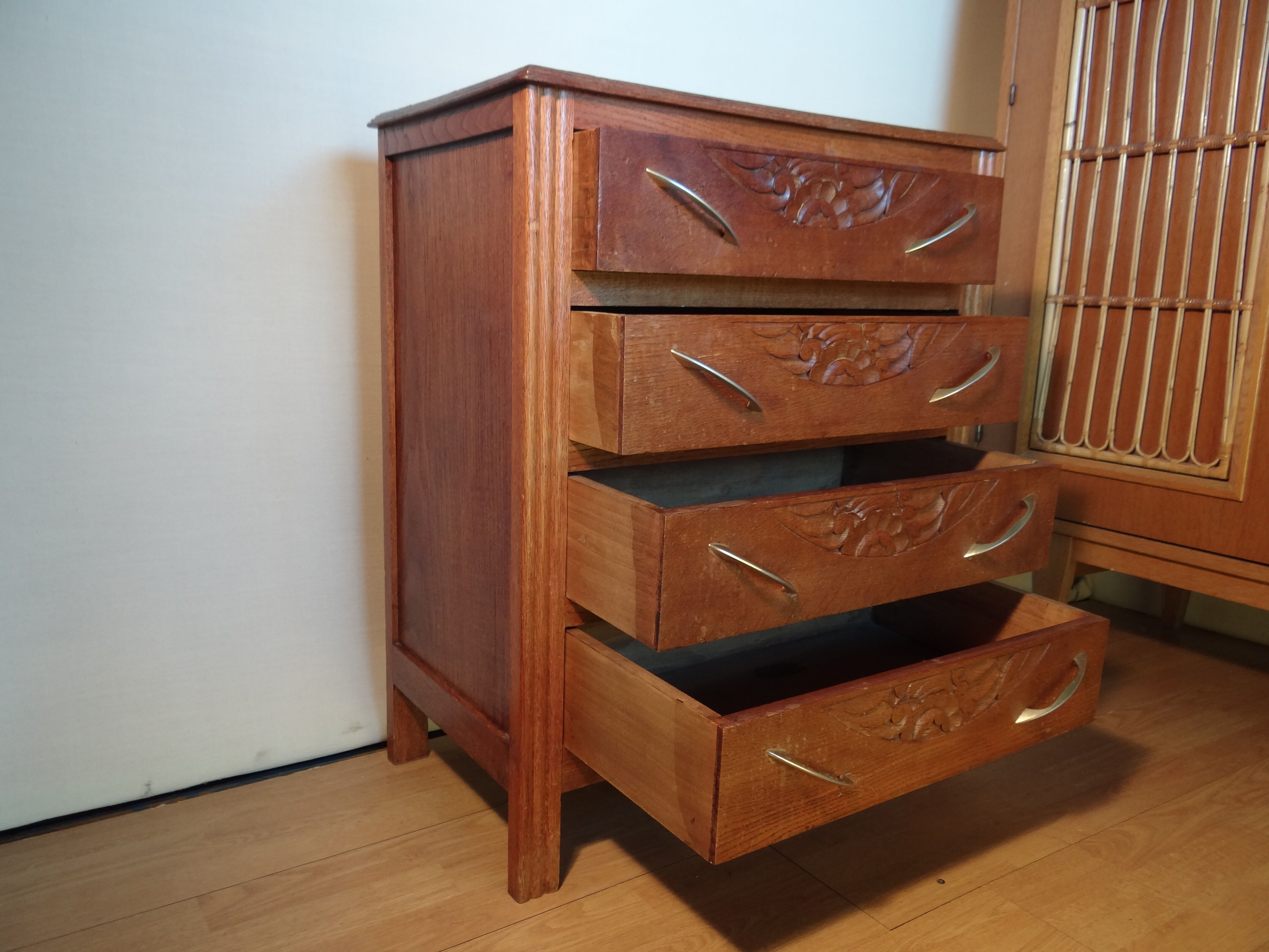 Wooden dresser in 50s