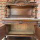 Desserte - Buffet ancien en noyer Henri II XIXeme