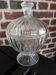 Ancien sucrier ou bonbonnière en verre