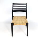 Scandinavian chair in wood and ropes