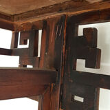 Exotic Asian wood console China 19th