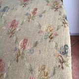 Carved wood-lined chair