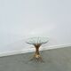 Table à maïs ronde coréenne Hans Kögl avec lame de glaçage
