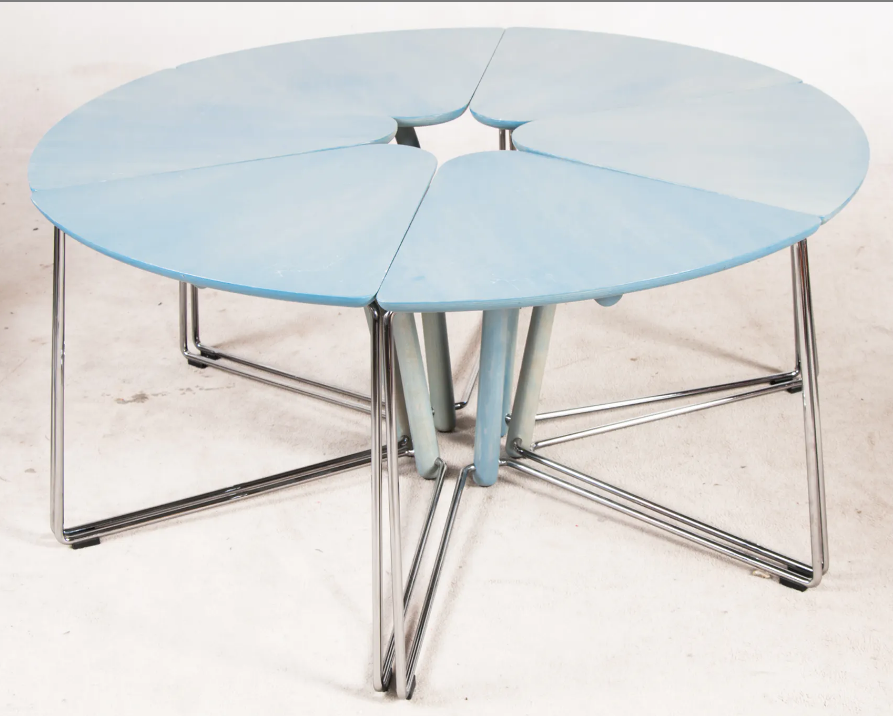 Set of six chairs - Thonet tables