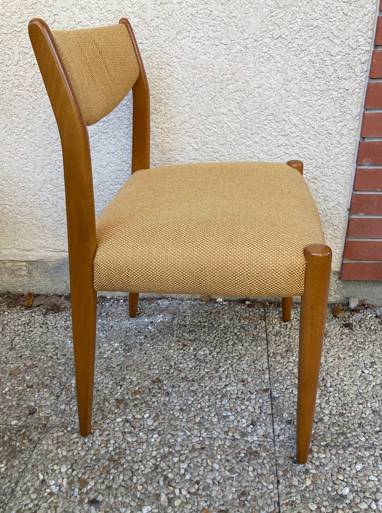 Set of 6 vintage Scandinavian chairs