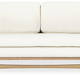 Sofa 210 White Curlet