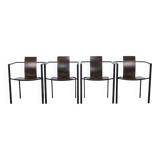 4x Postmodern Dining Chair by Karl Friedrich Förster for KFF, 1980s